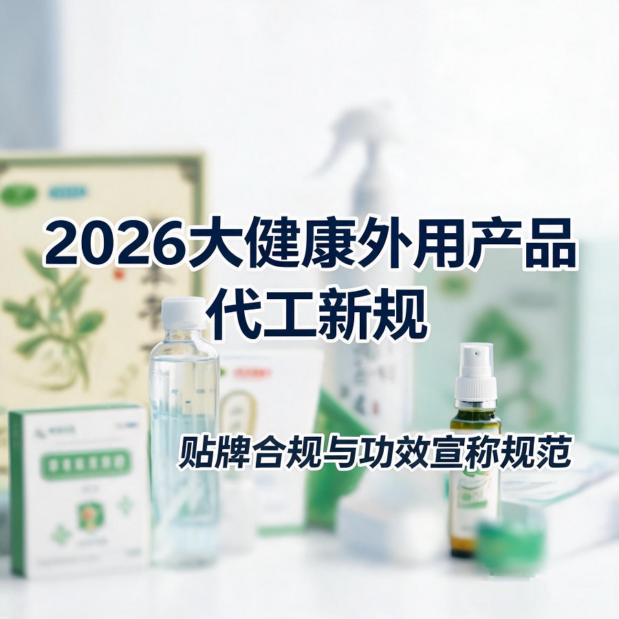 大健康外用产品贴牌代工 大健康外用产品贴牌代工