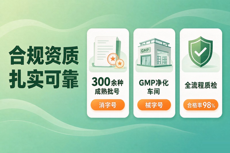 小批量定制代工合规资质