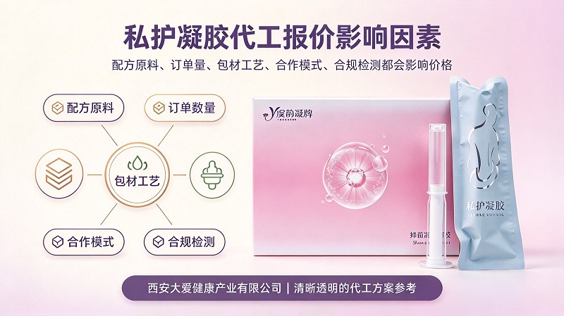 私护凝胶代加工的价格受哪些因素影响
